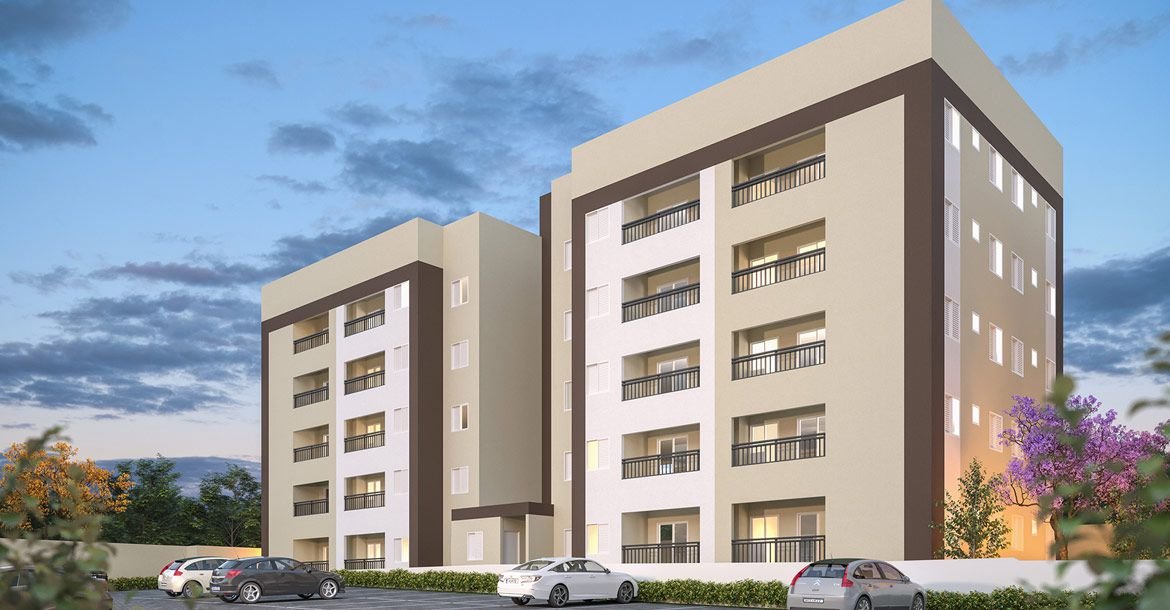 Apartamento Garden térreo com quintal privativo Edifício Monaco